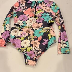 O'Neill Kids Floral Rashguard Set - Multicolor